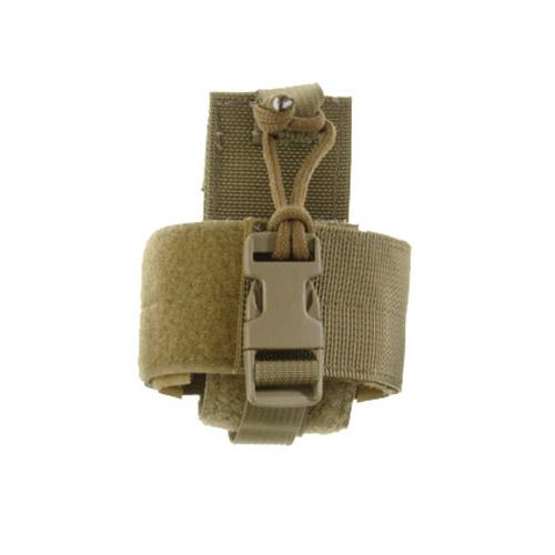 Pouch for carrying the Liberator flashlight.