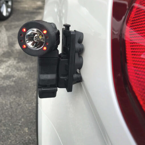 Magnet Mount with tactical flashlight
