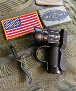 Steel Clip mount for tactical flashlights