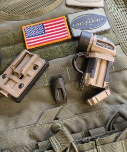 Dovetail side panel for TORQ tactical flashlight