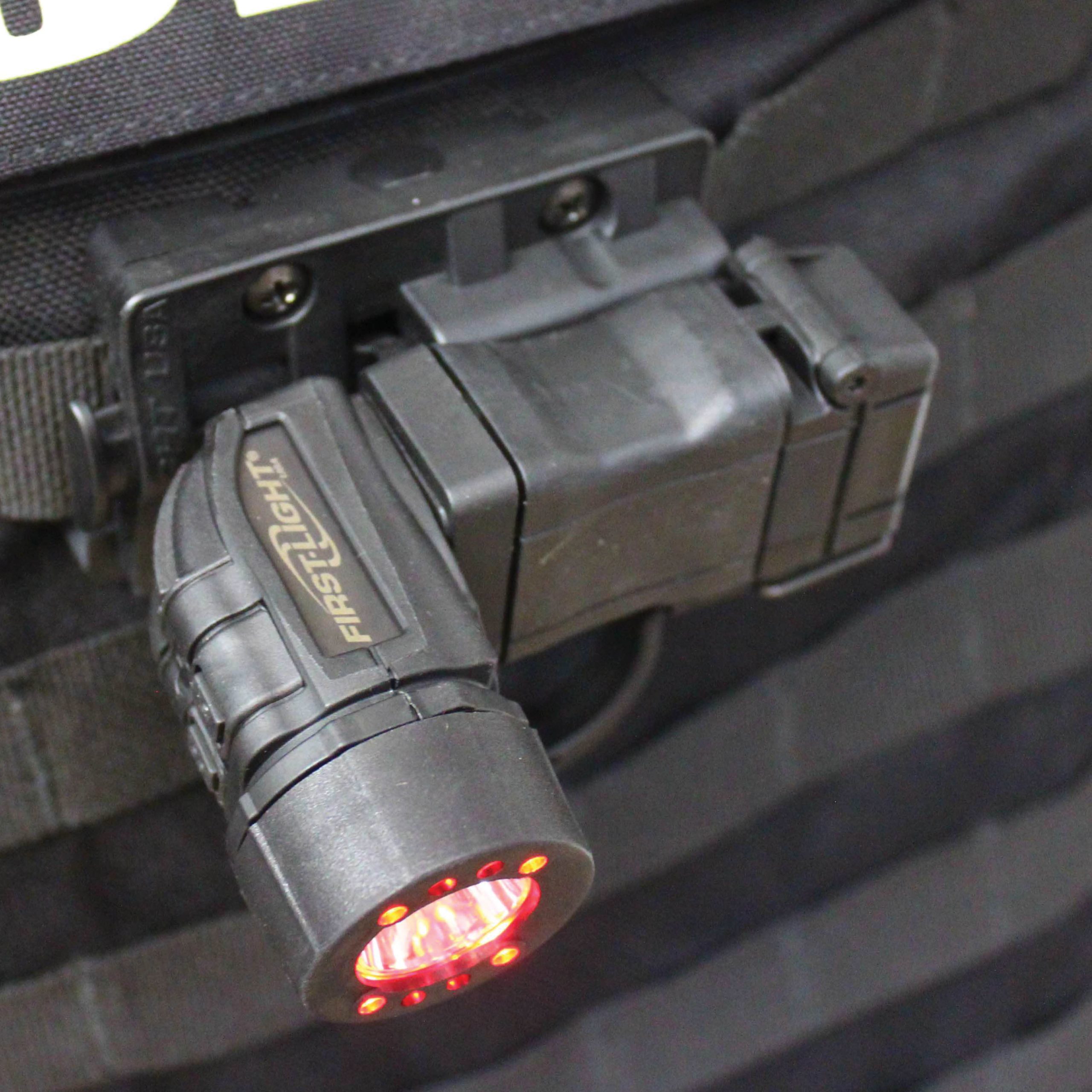 TORQ LE tactical flashlight for police officers.